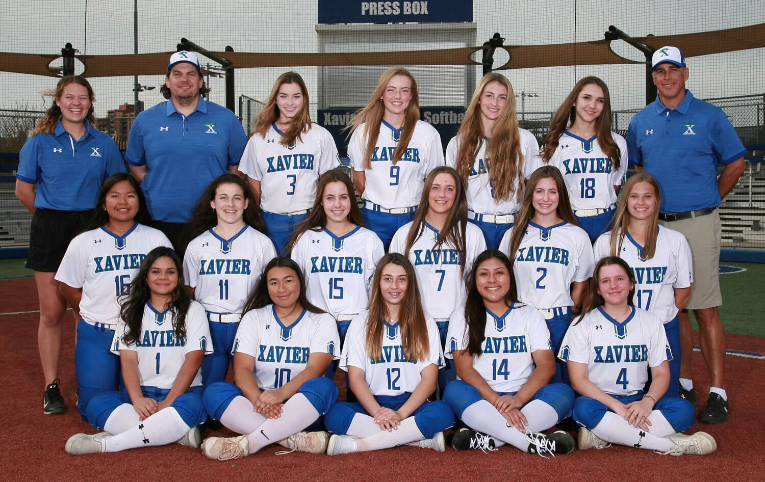 2020 Varsity Softball Team