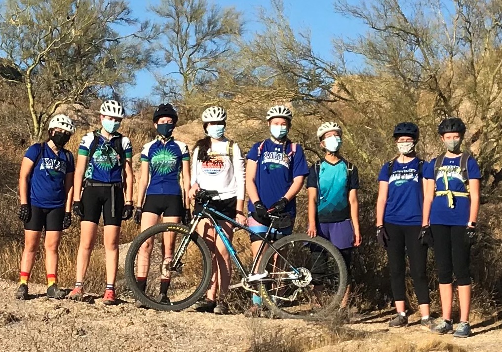 Mtn. Biking Temporary Team Photo
