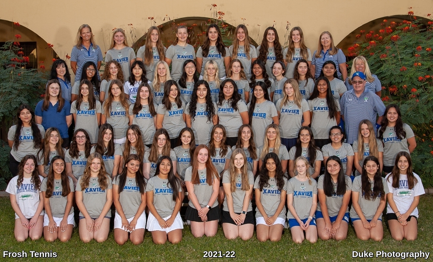 Frosh Tennis 2021-22 for website