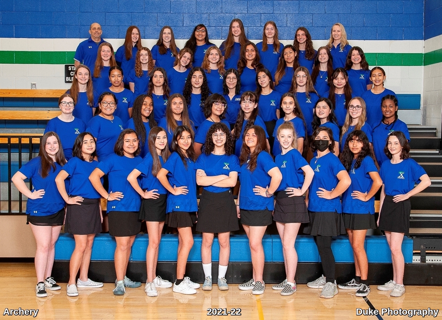 Archery Team Pic 2021-22 for team page