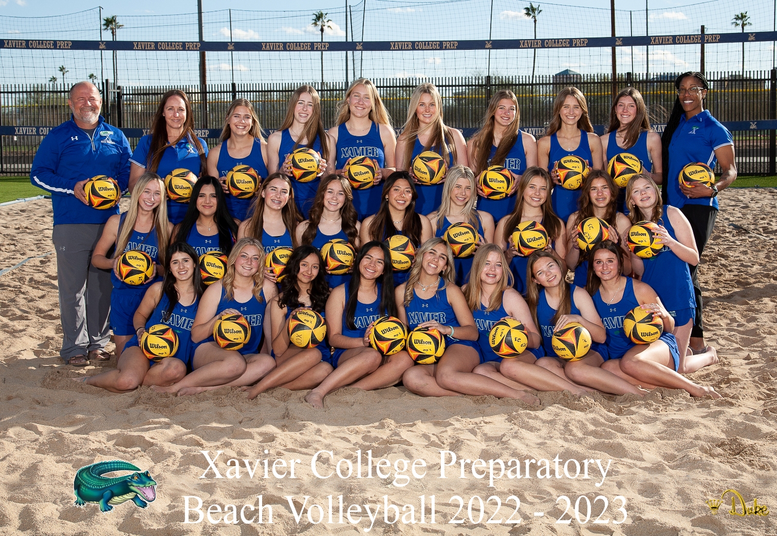 Beach Volleyball Team 2022-23 Website