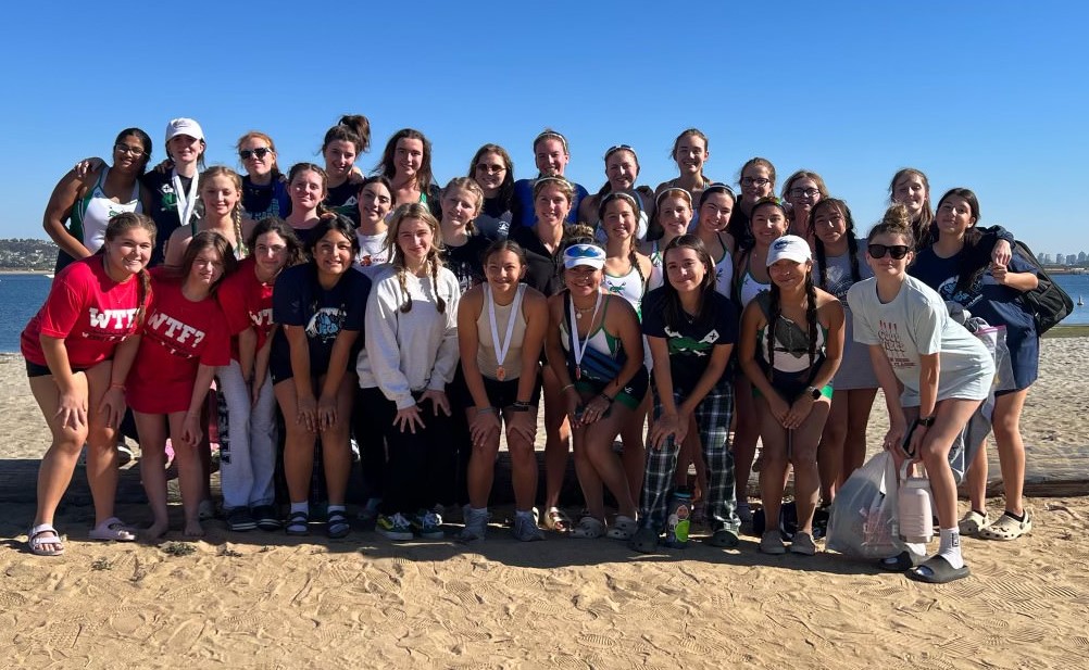 Xavier Crew at San Diego Regatta 11-12-23